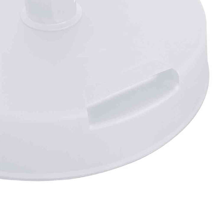 SIENA GARDEN Betonständer 30 kg rund, weiß